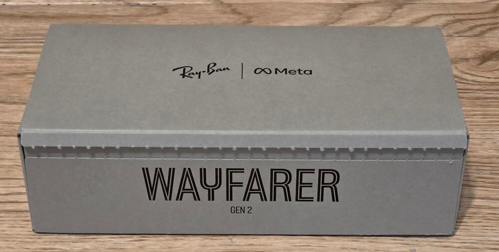 Ray-Ban Meta Wayfarer Gen 2 EMPTY BOX  – NO GLASSES - BOX ONLY